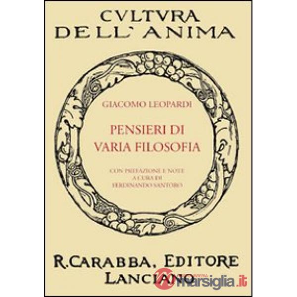 Pensieri di varia filosofia