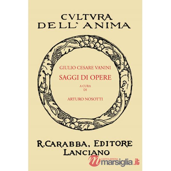 Saggi di opere (rist. anast. 1938)