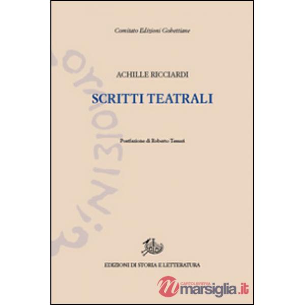 Scritti teatrali