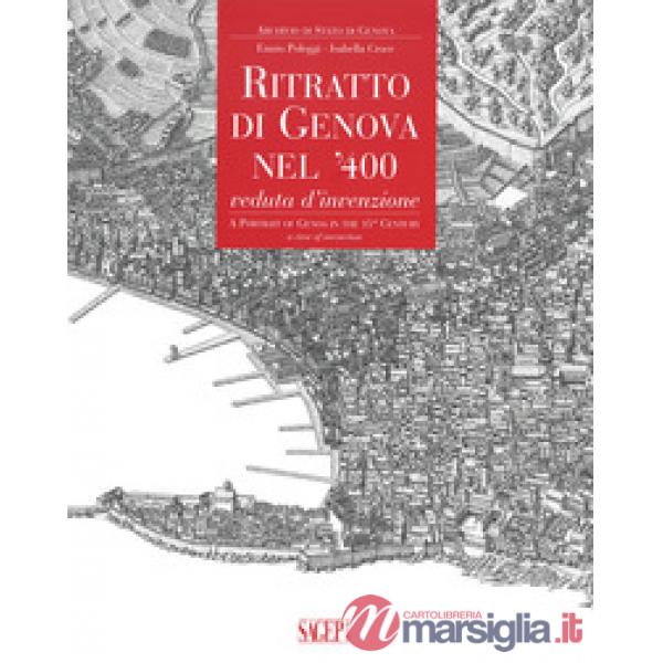 Ritratto di Genova nel '400. Veduta d'invenzione. Ediz. italiana e inglese