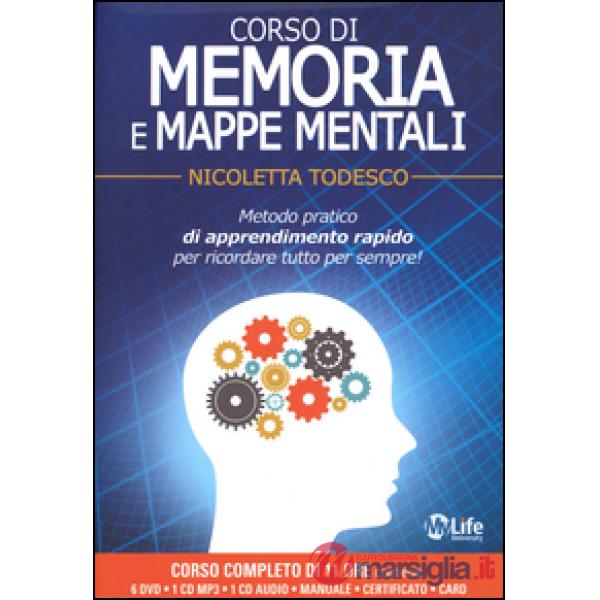 Corso di memoria e mappe mentali e CD Audio formato MP3. Con 6 DVD