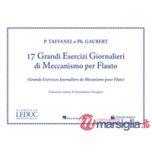 17 grandi esercizi giornalieri di meccanismo per flauto