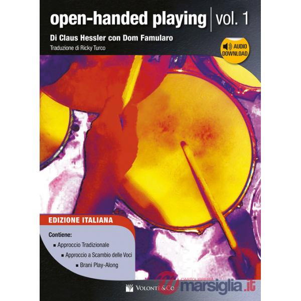 Open-handed playing. Metodo. Con File audio per il download: file audio per il download
