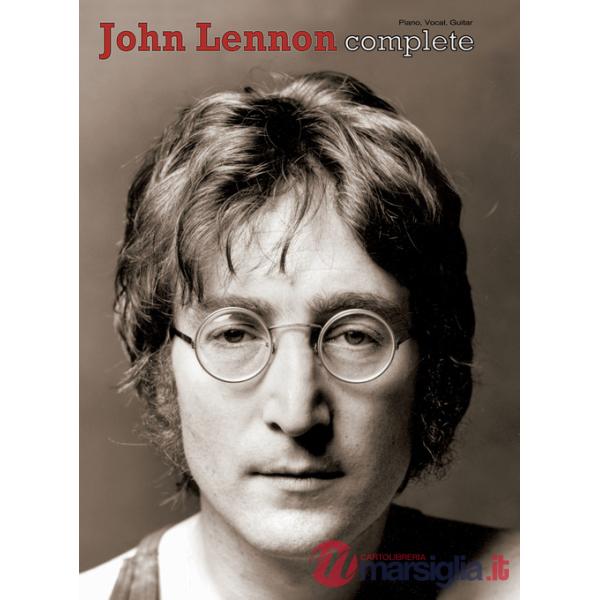 John Lennon complete. Piano, vocal, guitar. Partitura