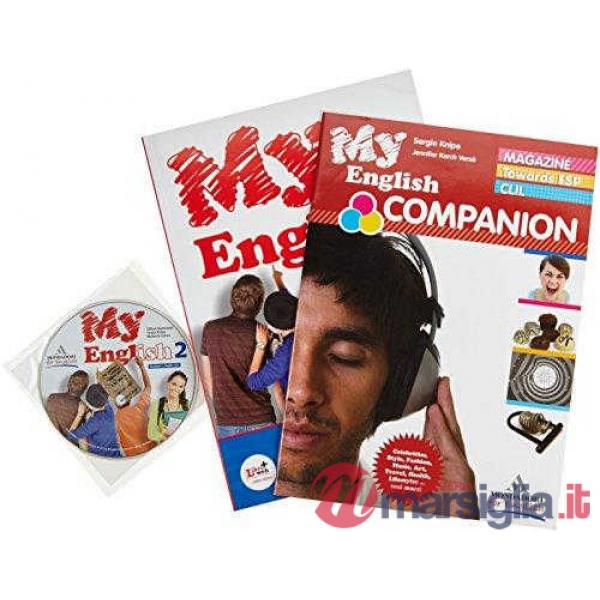 MY ENGLISH 2 STUDENT'S + WORBOOK + COMPANION + CD2
