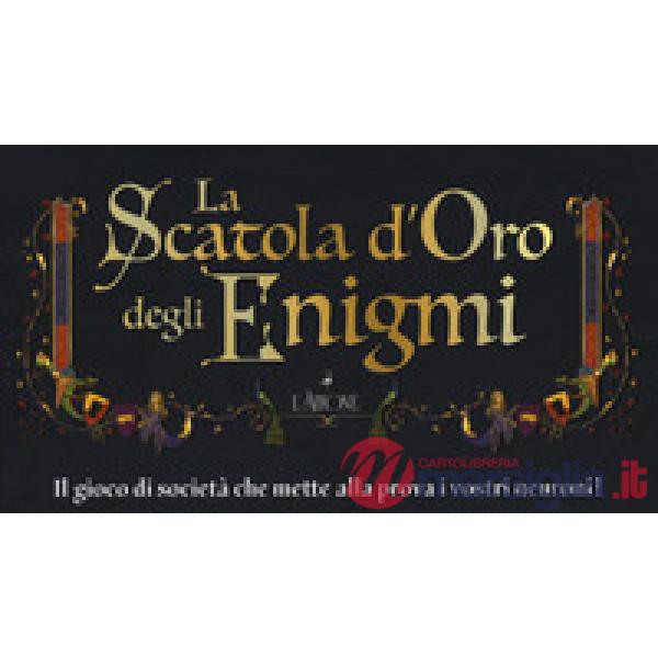 La scatola d'oro degli enigmi. Con Carte