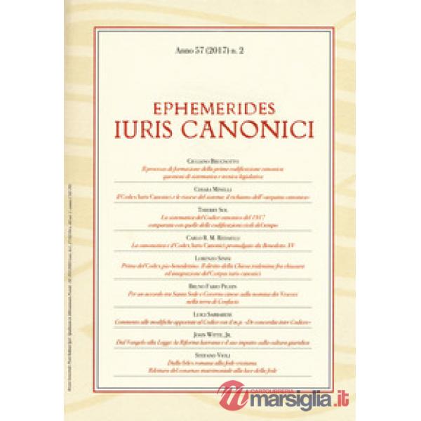 Ephemerides Iuris canonici (2017). Vol. 2