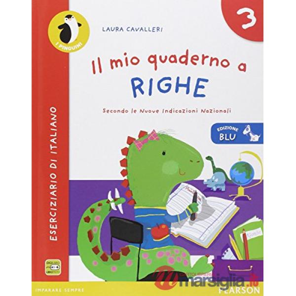 MIO QUADERNO A RIGHE 3 ED. BLU