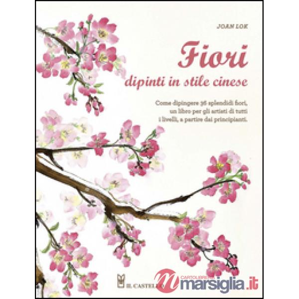 Fiori dipinti in stile cinese