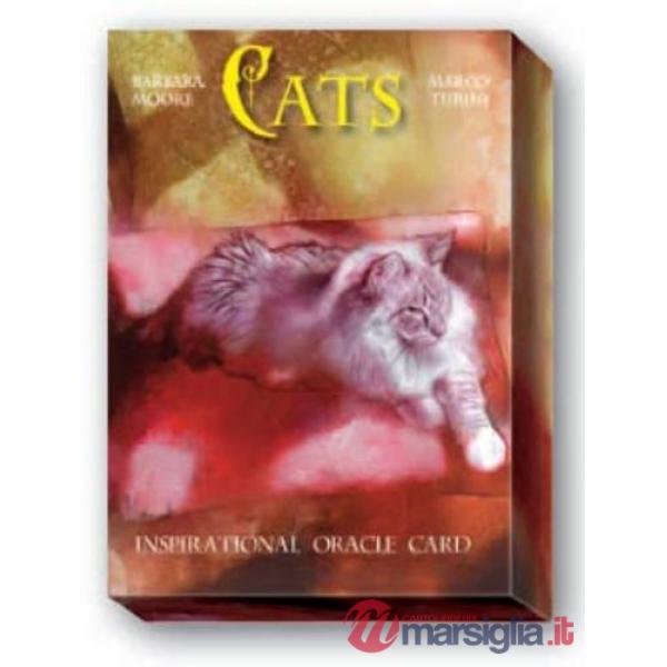 Cats. Inspirational oracle cards. Con 32 carte. Ediz. multilingue