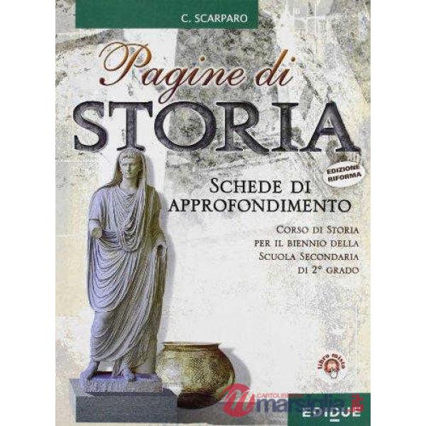 PAGINE DI STORIA APPROFONDIMENTI E ESERCIZI LIBRO