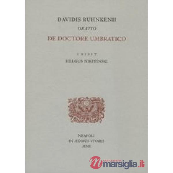 Oratio «De doctore umbratico»