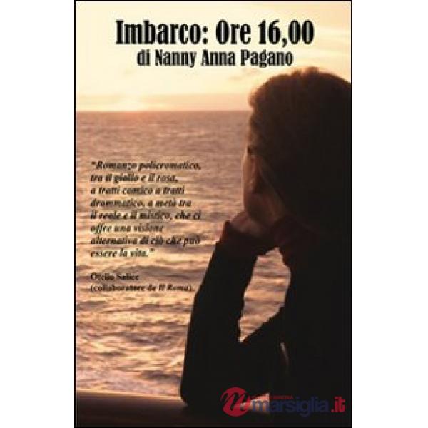 Imbarco: ore 16,00