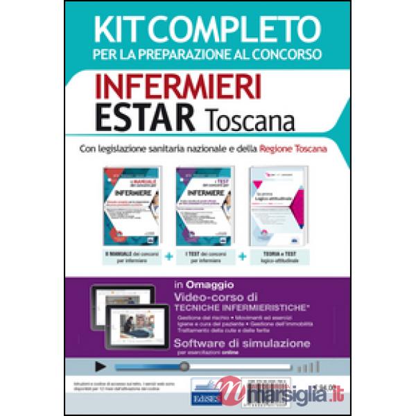 Concorso Infermieri Estar Toscana. Kit completo per tutte le prove del concorso 
