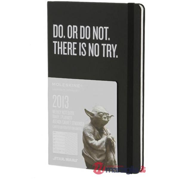 Agenda settimanale con spazio per note, 12 mesi, Star Wars