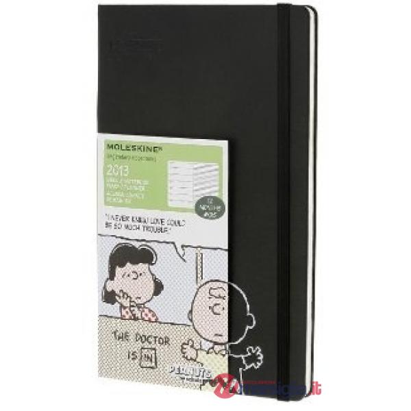 Agenda settimanale con spazio per note, 12 mesi, Peanuts