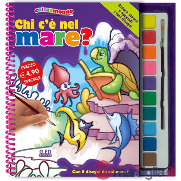 Chi c'è nel mare? Ediz. illustrata