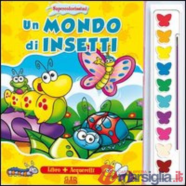 Mondo di insetti. Supercolorissimi. Ediz. illustrata. Con gadget (Un)