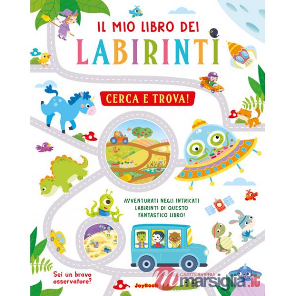 Mio libro dei labirinti. Cerca e trova! Ediz. a colori (Il)