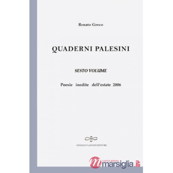 Quaderni palesini. Vol. 6