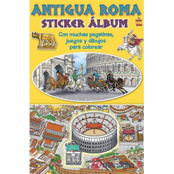 Ancient Rome. Sticker album. Ediz. spagnola