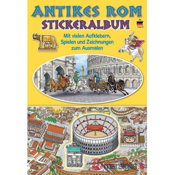 Ancient Rome. Sticker album. Ediz. tedesca