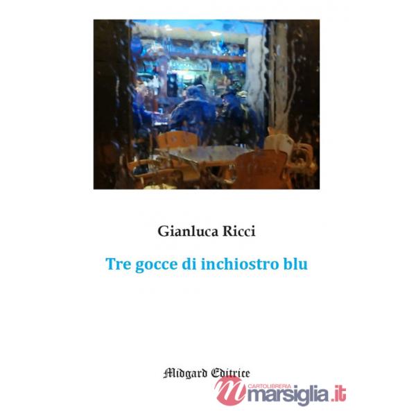 Tre gocce di inchiostro blu