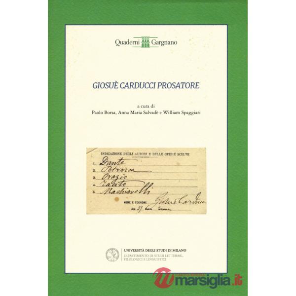 Giosue Carducci prosatore
