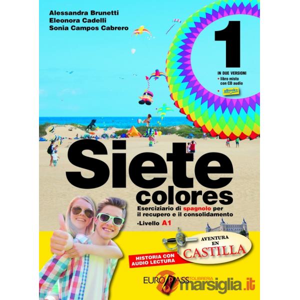 SIETE COLORES 1 + CD 1