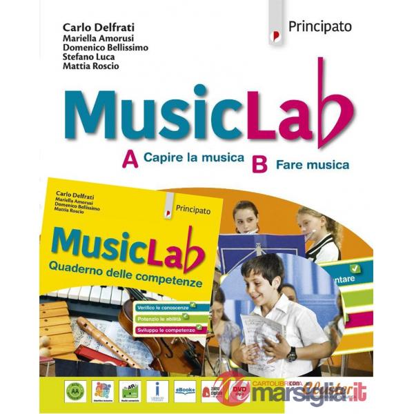 MUSICLAB A + B + QUADERNO DELLE COMPETENZE