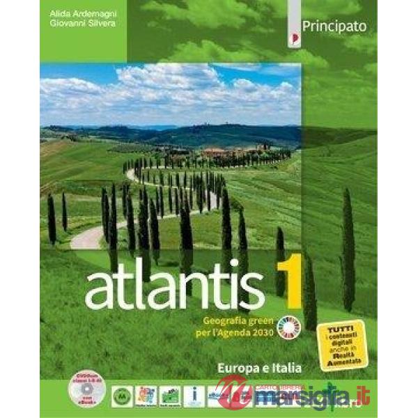 ATLANTIS 1 EUROPA ITALIA CON CARTOGRAFIA 1 + QUADERNO + LE REGIONI ITA