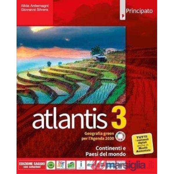 ATLANTIS 3 PAESI EXTRAEUROPEI CON CARTOGRAFIA 3 + QUADERNO DELLE COMPE