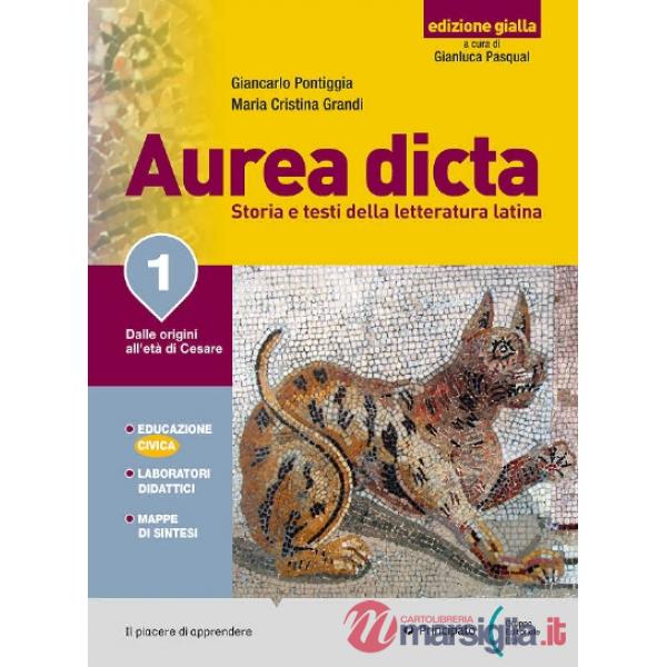 AUREA DICTA EDIZIONE GIALLA VOLUME 1 + VERSIONI LATINE VERSIONE DIGITA