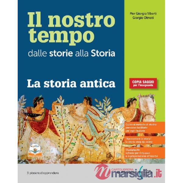IL NOSTRO TEMPO VOLUME 1 CON ATLANTE STORICO 1 + STORIA ANTICA + STUDI