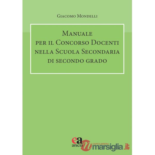 Manuale per il concorso docenti nella scuola secondaria di secondo grado