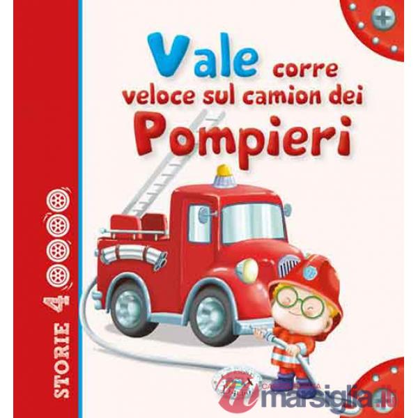Vale corre veloce sul camion dei pompieri