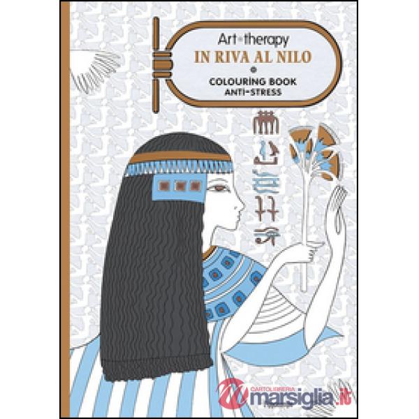 Art therapy. In riva al Nilo. Colouring book anti-stress
