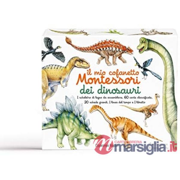 Mio cofanetto Montessori dei dinosauri. Nuova ediz. Con gadget (Il)