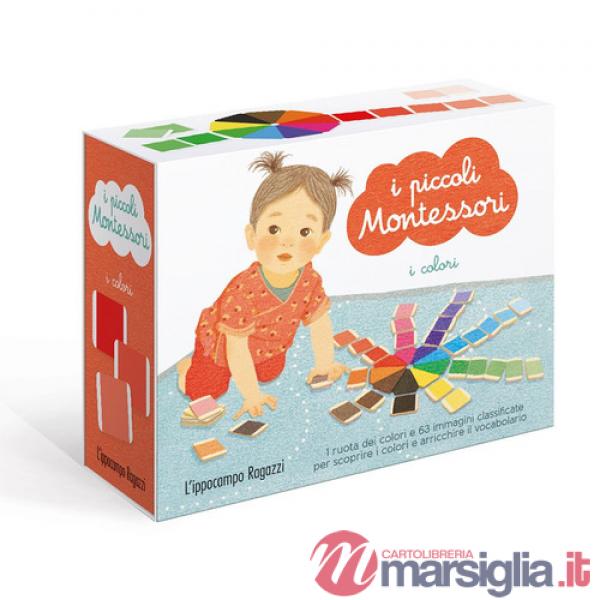Colori. I piccoli Montessori. Ediz. a colori. Con 63 carte. Con ruota dei colori (I)