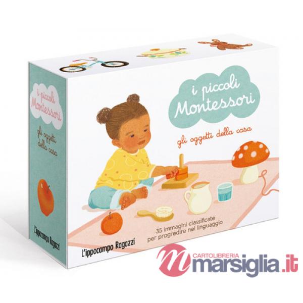 Oggetti della casa. I piccoli Montessori. Ediz. a colori. Con 5 carte ambienti. Con 35 carte oggetti (Gli)