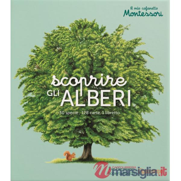 Scoprire gli alberi. Il mio cofanetto Montessori. Ediz. illustrata. Con 128 Carte