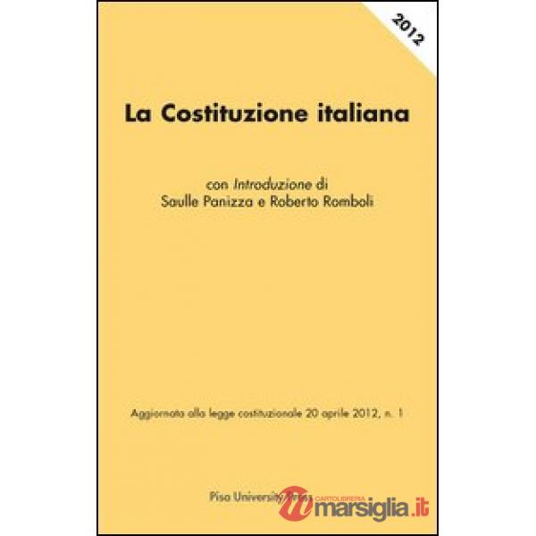 Costituzione italiana (La). Vol. 1
