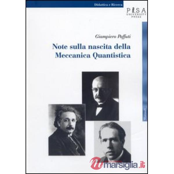 Note sulla nascita della meccanica quantistica