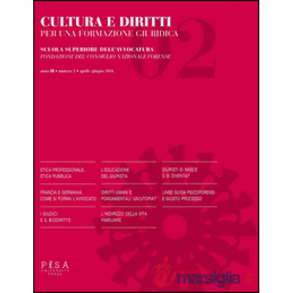 Cultura e diritti. Per una formazione giuridica (2014). Vol. 2