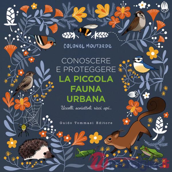 Conoscere e proteggere la piccola fauna urbana. Uccelli, scoiattoli, ricci, api...