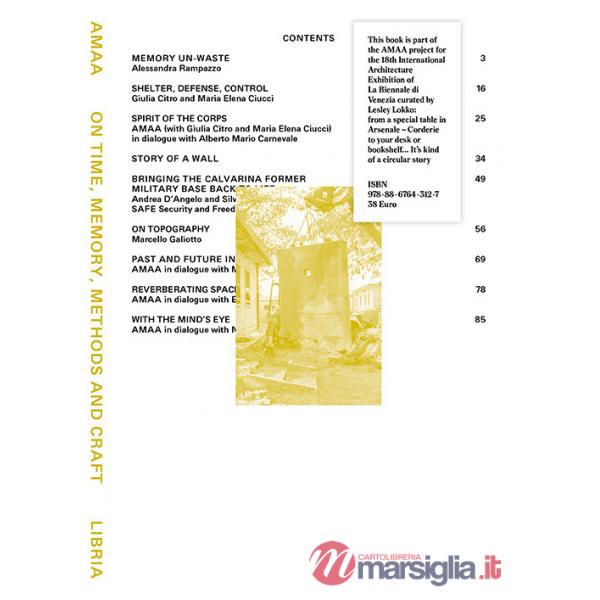 On Time, Memory, Methods and Craft. AMAA