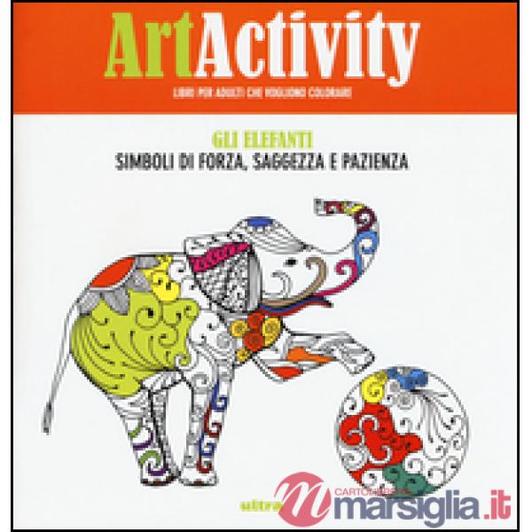 Art activity. Gli elefanti. Simboli di forza, saggezza e pazienza