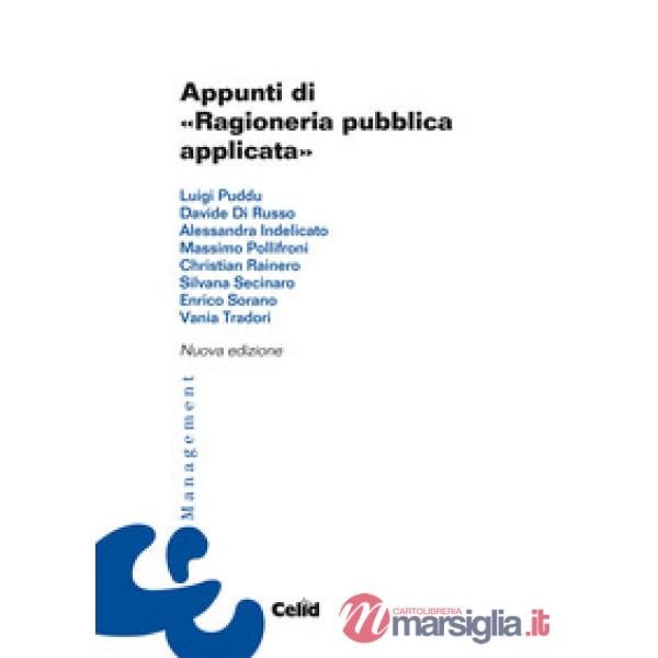 Appunti di «ragioneria pubblica applicata»