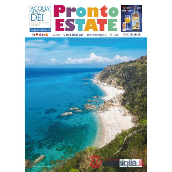Pronto Estate 2026. «Costa degli dei». Ediz. italiana, inglese, francese, tedesca e spagnola