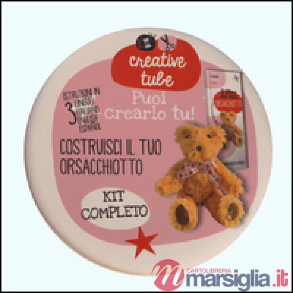 Costruisci il tuo orsacchiotto. Creative tube. Ediz. italiana, inglese e spagnola
